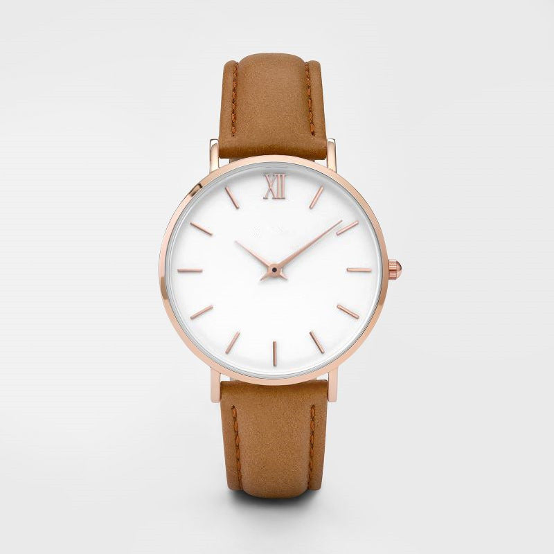 Reloj Contemporáneo de Cuarzo para Mujeres