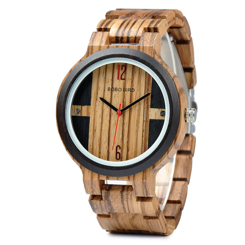 Relojes Estilo De Madera Para Hombres